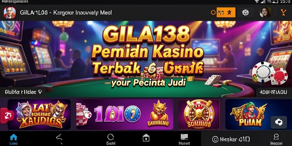 GILA138 menampilkan gameplay Kasino yang seru dan menarik.