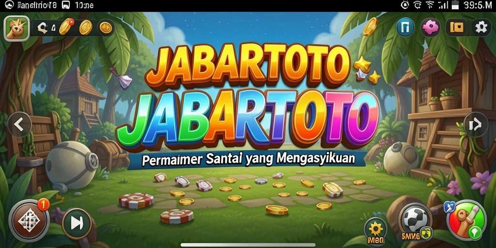 Tampilan gameplay <strong>JABARTOTO</strong> yang menarik dan penuh warna.