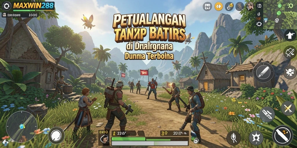 Tangkapan layar gameplay terbuka yang menarik dari MAXWIN288.