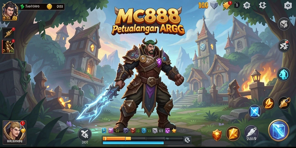 Gameplay seru dan bertempur di dunia fantasi ARPG.