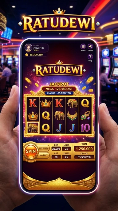 Proses pengunduhan yang sederhana dalam aplikasi ratudewi.